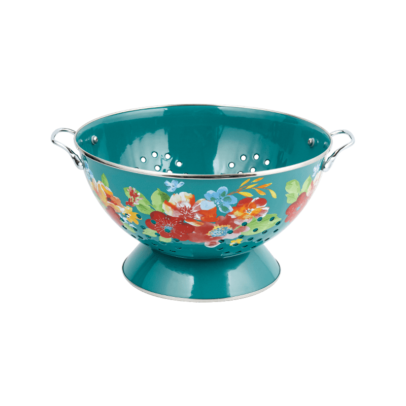 Bakul buah enamel vintaj