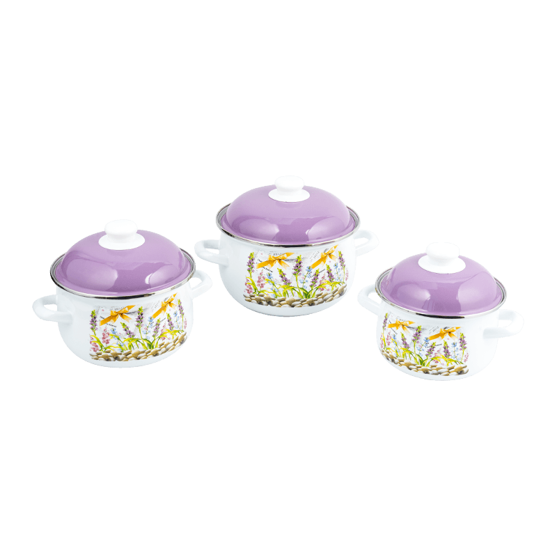 806D-5 keluli tahan karat rim rim stockpot simmer enamel periuk