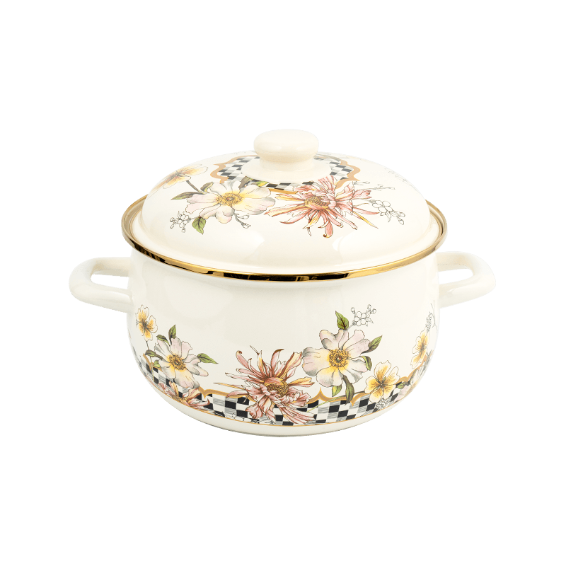 806D-5 keluli tahan karat rim rim stockpot simmer enamel periuk