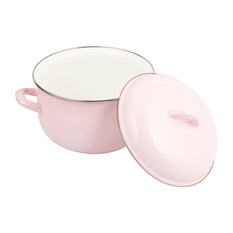 806D-5 keluli tahan karat rim rim stockpot simmer enamel periuk