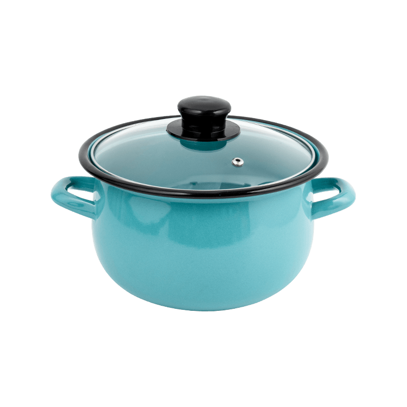 806D-5 keluli tahan karat rim rim stockpot simmer enamel periuk