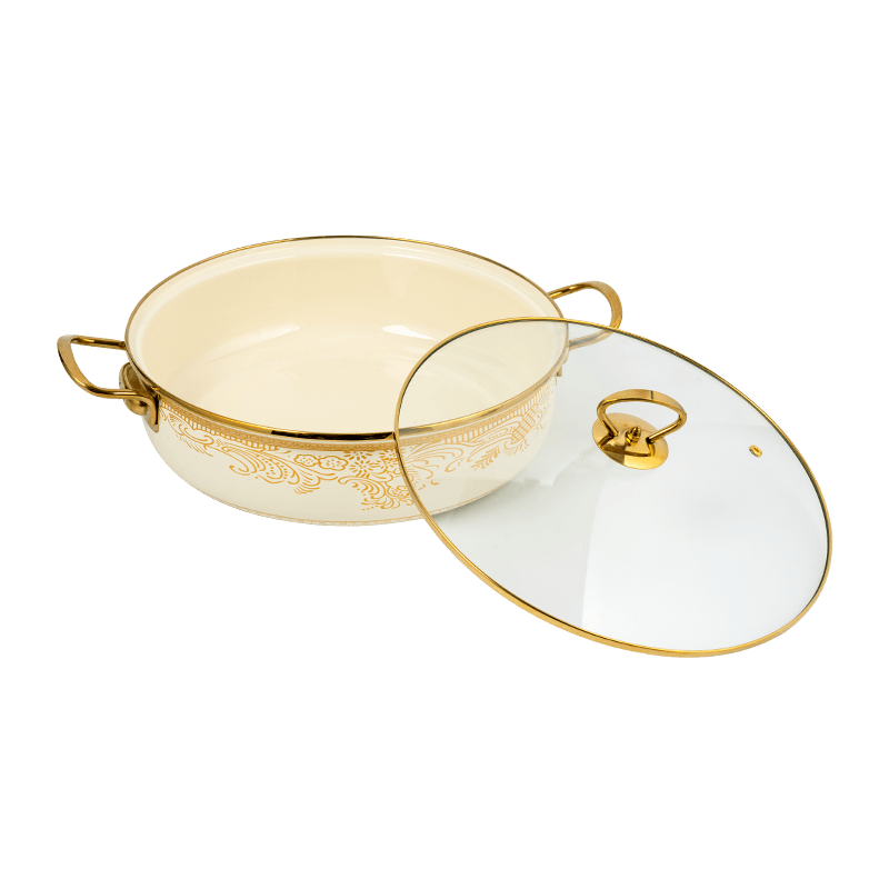 406D enamel keluli tahan karat rim rim stok makanan laut