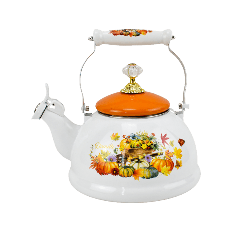 Dapur Whistling Tea Enamel cerek