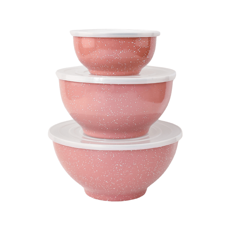 Mangkuk pencampuran rim bulat